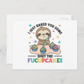 Ich habe dir gerade ein bisschen gebacken, das den postkarte (Vorne/Hinten)