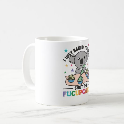 Ich habe dir gerade ein paar gebacken, die fucupca kaffeetasse (Vorderseite Links)