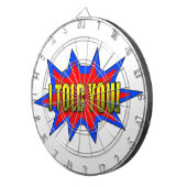 Ich habe dir gesagt dartscheibe (Vorderseite rechts)