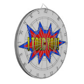 Ich habe dir gesagt dartscheibe (Vorderseite Links)