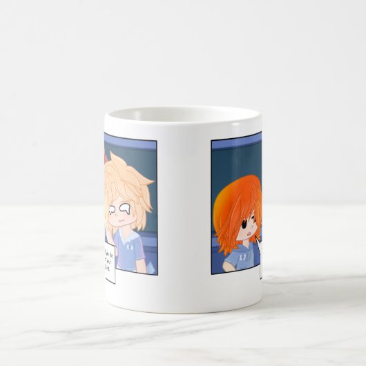 "Ich habe dir gesagt, deine Brille zu tragen" Kaffeetasse (Mittel)