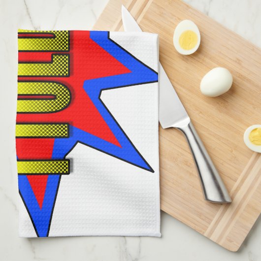 Ich habe dir gesagt geschirrtuch (Viertel Falte)