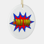 Ich habe dir gesagt keramikornament (Rechts)