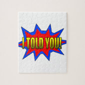 Ich habe dir gesagt puzzle (Vertikal)