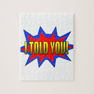 Ich habe dir gesagt puzzle