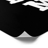 Ich habe dir getraut viel lustiges Brot Puppe Dark Poster (Ecke)