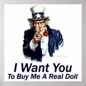 Ich habe dir Gewollt: um mir ein echtes Puppenpost Poster (Vorne)