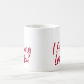 Ich habe dir Liebe erfrischt. Kaffeetasse (Mittel)