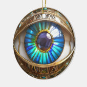 Ich habe dir mein drittes Auge Got Keramik Ornament (Links)