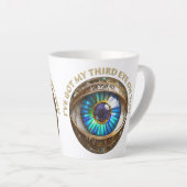 Ich habe dir mein drittes Auge Got Milchtasse (Rechte Ecke)