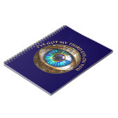 Ich habe dir mein drittes Auge Got Notizblock (Linke Seite)