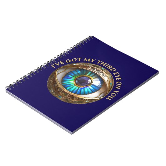 Ich habe dir mein drittes Auge Got Notizblock (Linke Seite)