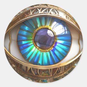 Ich habe dir mein drittes Auge Got Runder Aufkleber