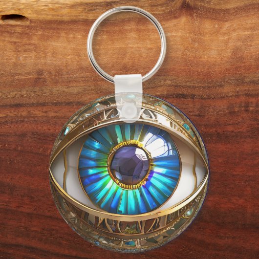 Ich habe dir mein drittes Auge Got Schlüsselanhänger (Rückseite)