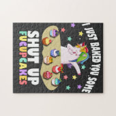 Ich habe dir nur ein bisschen den Fucupcakes-T - S Puzzle (Horizontal)