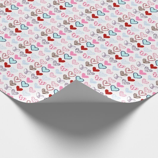 Ich habe dir so meine Liebe Liebe Geschenkpapier (Ecke)