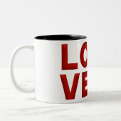 Ich habe dir so meine Liebe Liebe Zweifarbige Tasse (Links)