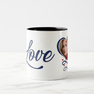 Ich habe dir so meine Liebe Liebe Zweifarbige Tasse