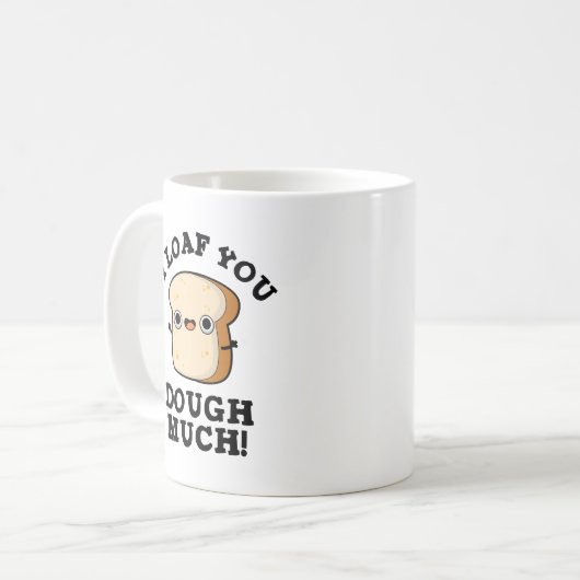 Ich habe dir viel lustigen Brot-Pub gegessen Kaffeetasse (Vorderseite Links)