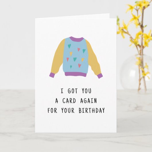 Ich habe dir wieder eine Karte von Cardigan Pub Bi (Gelbe Blume)