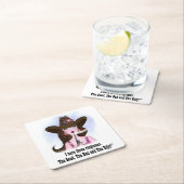 Ich habe drei Klingeltöne: Das Gute, das Schlechte Rechteckiger Pappuntersetzer (Vor Ort)