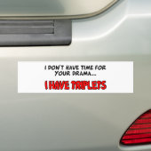 Ich habe Dreiergruppen Autoaufkleber (Auf Auto)