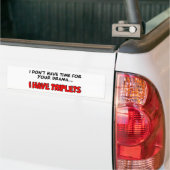 Ich habe Dreiergruppen Autoaufkleber (Auf Lkw)