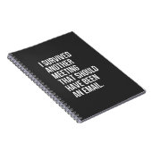 Ich habe ein anderes Treffen überlebt, das E-Mail  Notizblock (Rechte Seite)