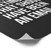 Ich habe ein anderes Treffen überlebt, das E-Mail  Poster (Ecke)