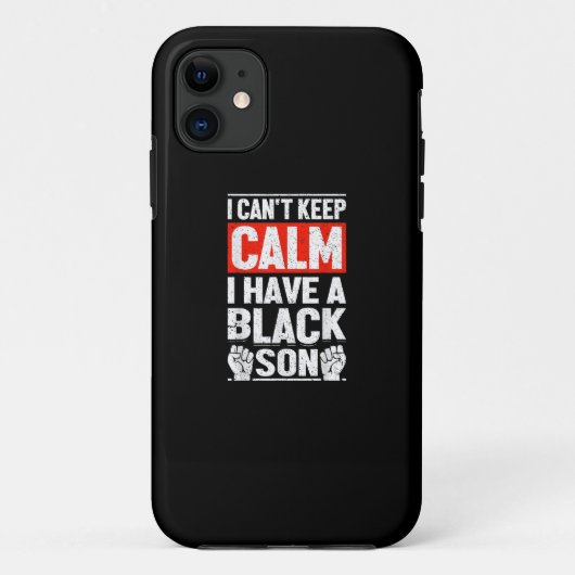 Ich habe ein Black Son Geschenk für den Vater der Case-Mate iPhone Hülle (Rückseite)