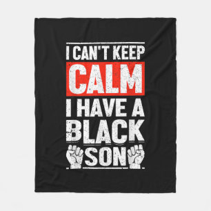 Ich habe ein Black Son Geschenk für den Vater der Fleecedecke
