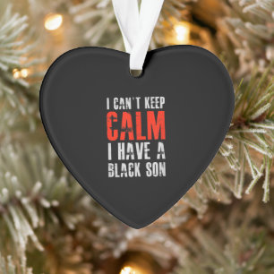Ich habe ein Black Son-Geschenk für den Vater der Ornament