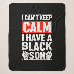 Ich habe ein Black Son Geschenk für den Vater der Sherpadecke