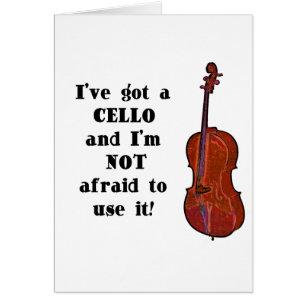 Ich habe ein Cello