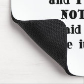 Ich habe ein Cello Mousepad (Ecke)