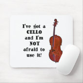 Ich habe ein Cello Mousepad (Mit Mouse)