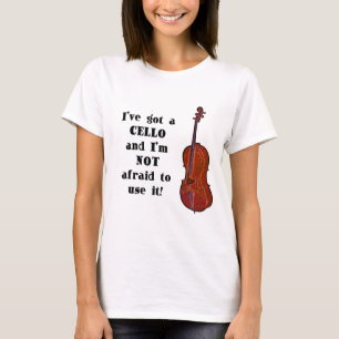Ich habe ein Cello T-Shirt
