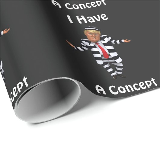Ich habe ein Concept Wrapping Paper Geschenkpapier (Rolleneckpunkt)