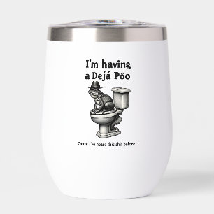 Ich habe ein Déjà Poo gehört, das vor dem Frosch
