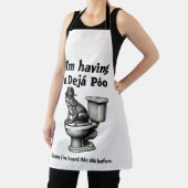 Ich habe ein Déjà Poo gehört, das vor dem Frosch Schürze (InSitu)