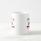 Ich habe ein Dig Bick Funny Geschenk Got Kaffeetasse (Mittel)
