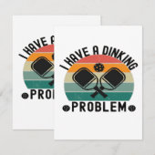 Ich habe ein Dinierproblem Begleitkarte (Vorne/Hinten)