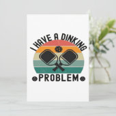 Ich habe ein Dinierproblem Save The Date (Stehend Vorderseite)