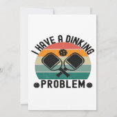 Ich habe ein Dinierproblem Save The Date (Rückseite)