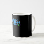 Ich habe ein Dinproblem witzige Pickleball-Redewen Kaffeetasse (VorderseiteRechts)