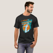 Ich habe ein Dunkelproblem Funny Basketball Dunk P T-Shirt (Vorne ganz)