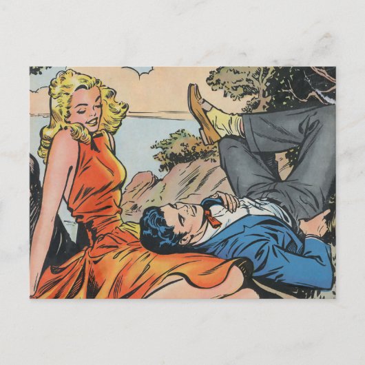 Ich habe ein erfülltes Leben geführt Postkarte (Vorderseite)