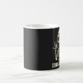 Ich habe ein Essensproblem Skelett Kaffeetasse (Mittel)