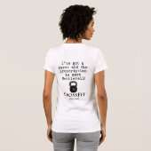 Ich habe ein Fieber T-Shirt (Schwarz voll)
