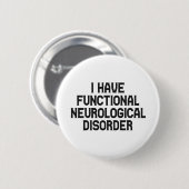 Ich habe ein funktionelles Bewusstsein für neurolo Button (Vorne & Hinten)
